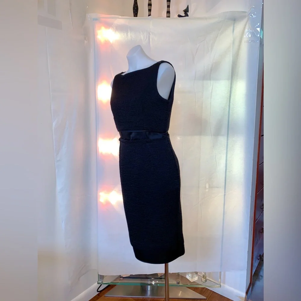 Marc Jacobs Black Midi Dress, size 8 - Picture 2 of 10